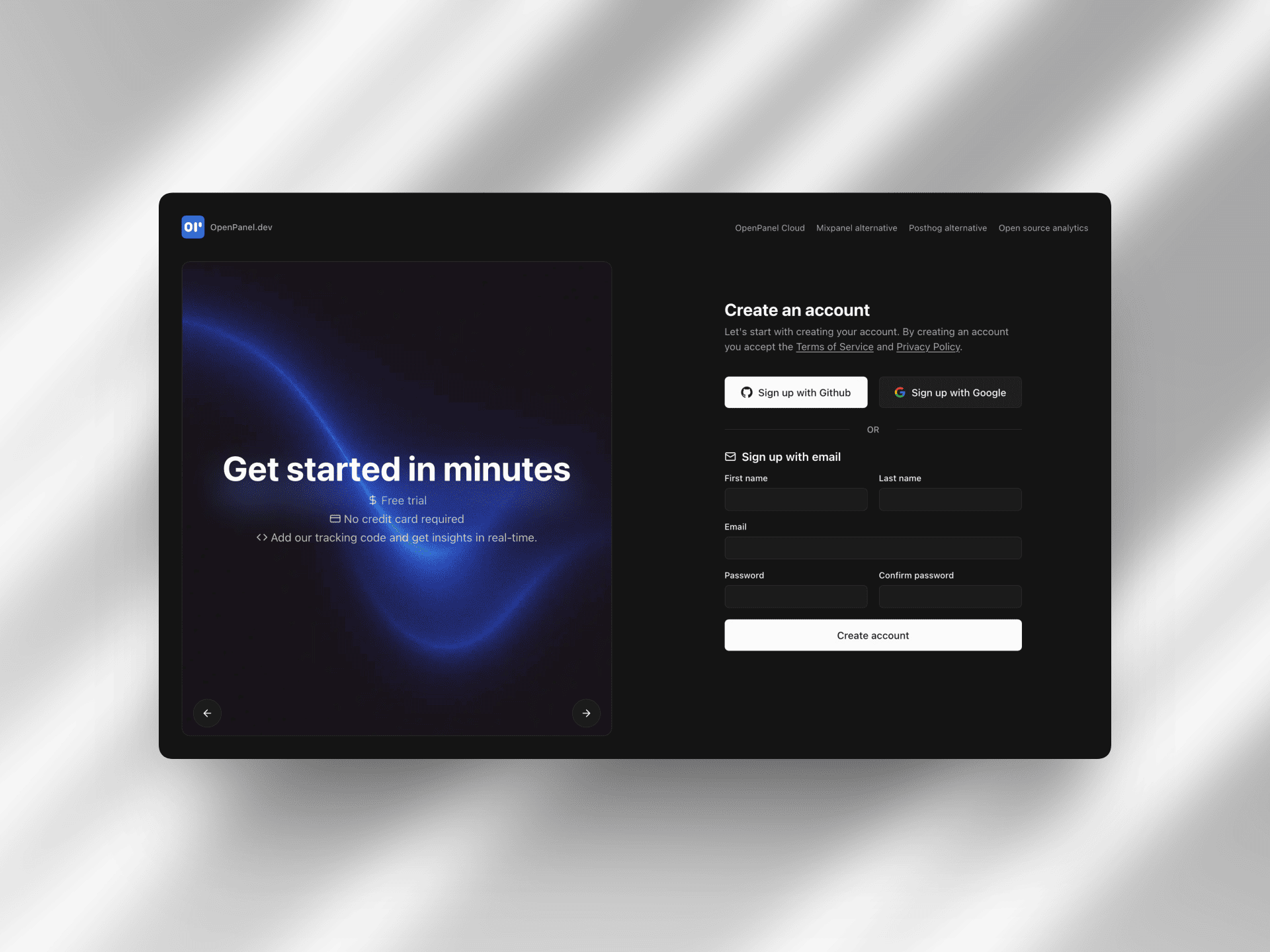 OpenPanel Review : An open-source web... - Findly.tools Blog